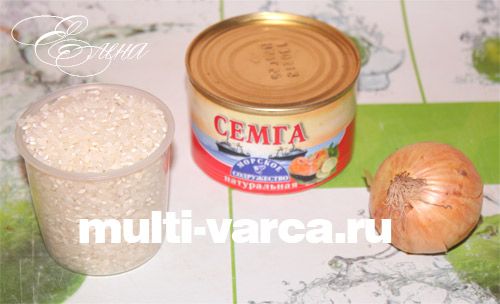 Що необхідно для приготування сьомги з рисом